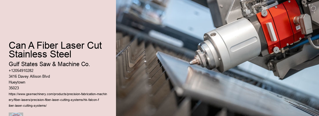 Can A Fiber Laser Cut Stainless Steel