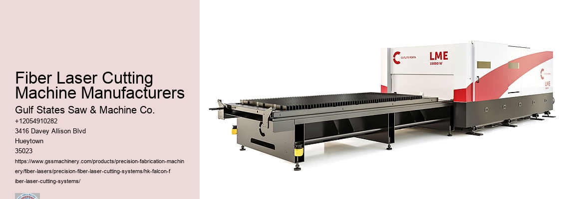 Fiber Laser Cutting Machine Manufacturers