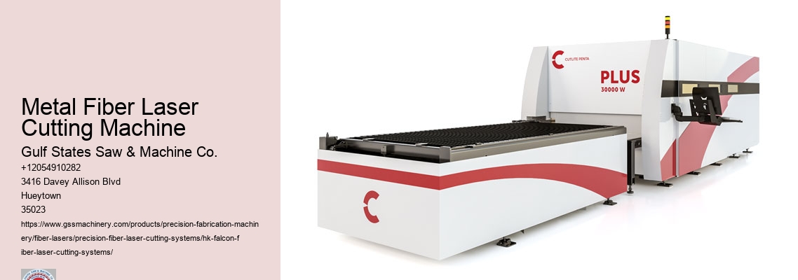 Metal Fiber Laser Cutting Machine